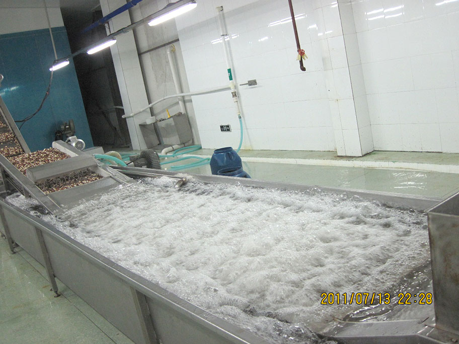 Steam bath cleaning