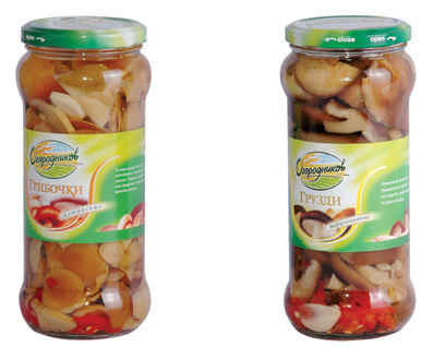 580ml marinated mixed mushroom